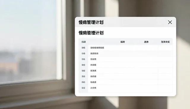 提升老年疾病管理效率的日常健康咨询实践